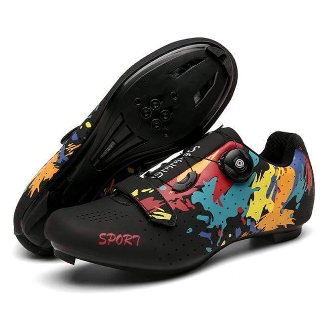 Scarpe da Ciclismo da Mountain Bike con Aderenza per Pedali Piatti