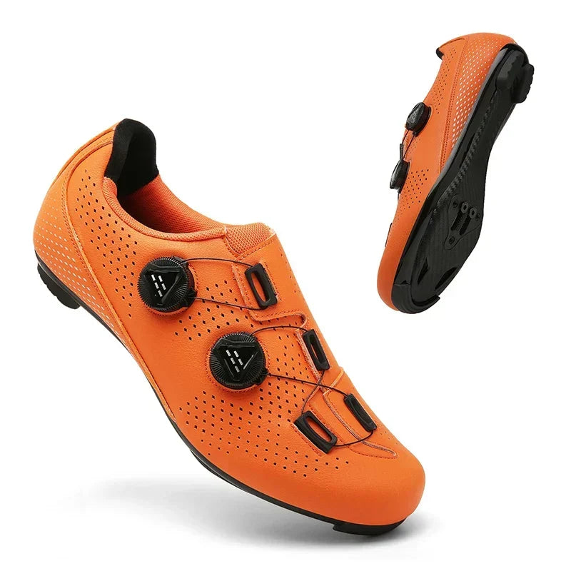 Scarpe da ciclismo unisex con chiusura rotante – Leggere e comode