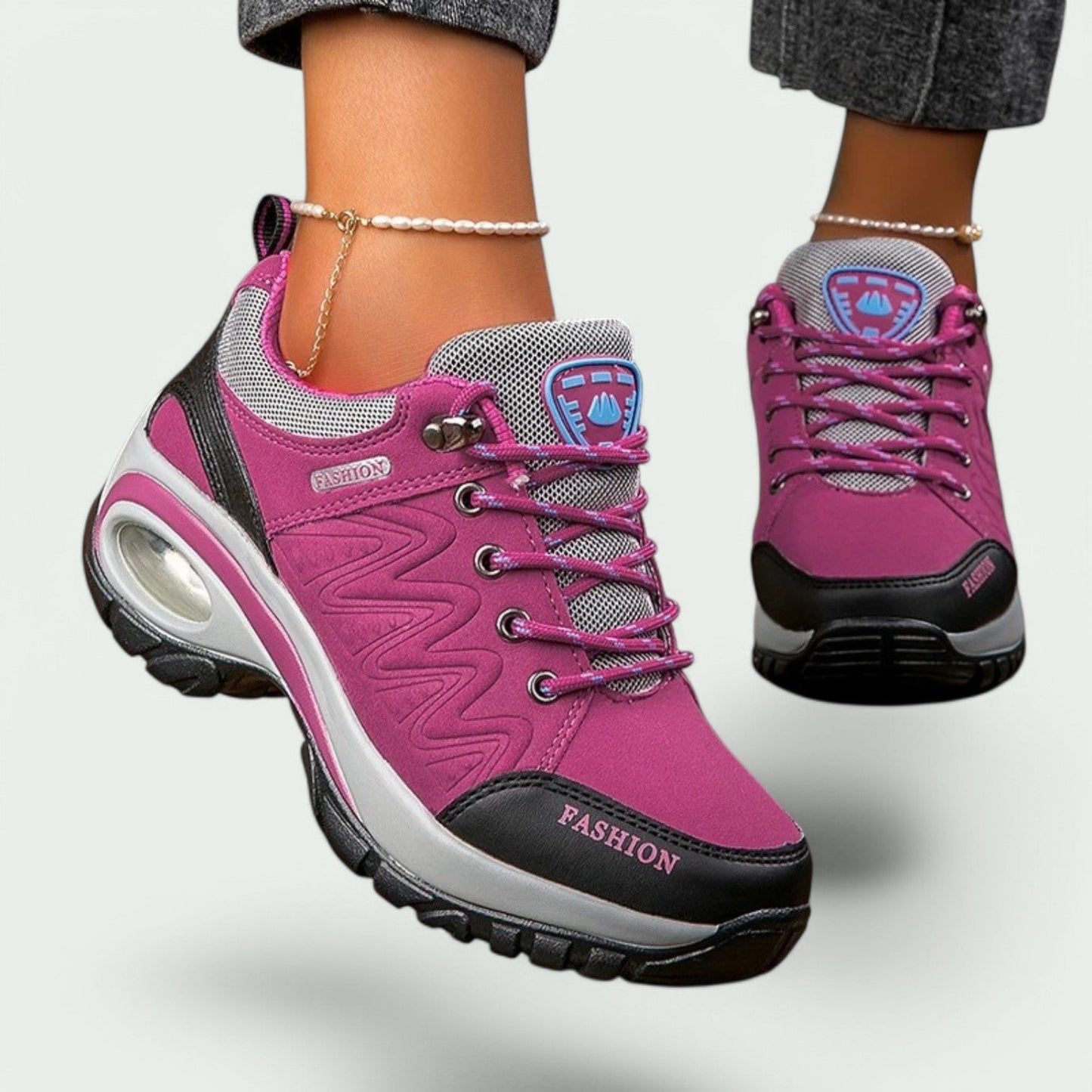 Scarpe da Escursionismo Impermeabili da Donna - Slip-On Confortevoli | Ottima Aderenza