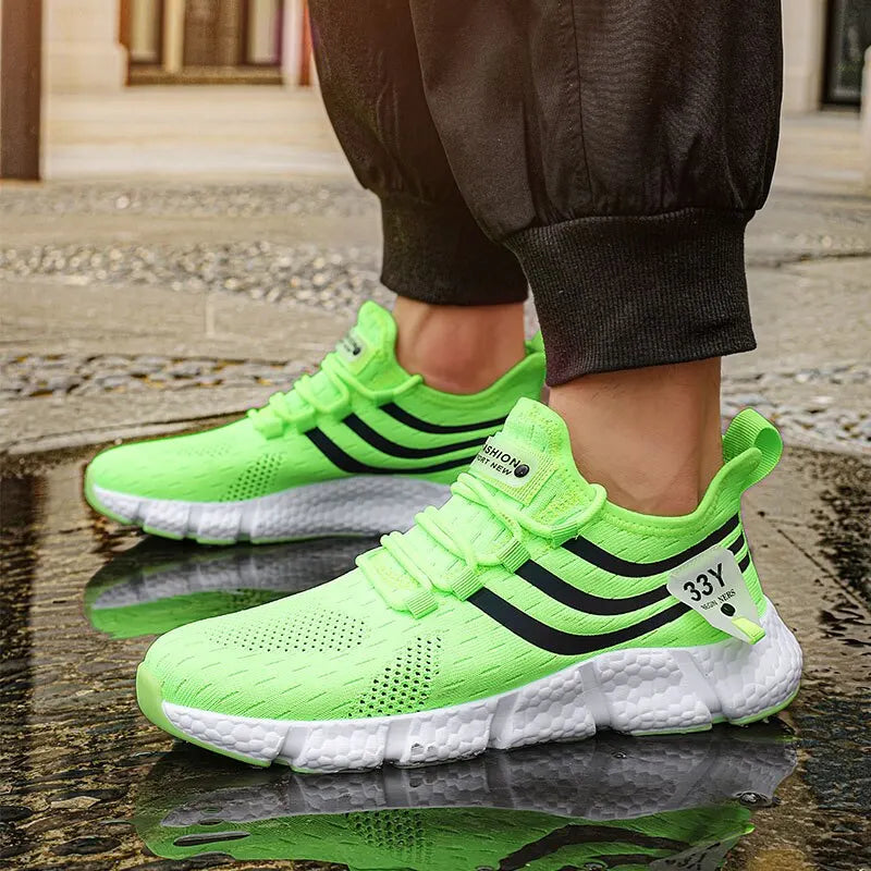 Scarpe da ginnastica sportive stringate da uomo