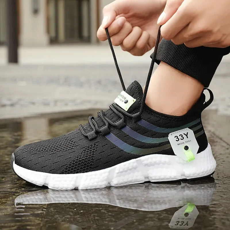 Scarpe da ginnastica sportive stringate da uomo
