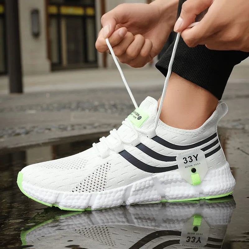 Scarpe da ginnastica sportive stringate da uomo