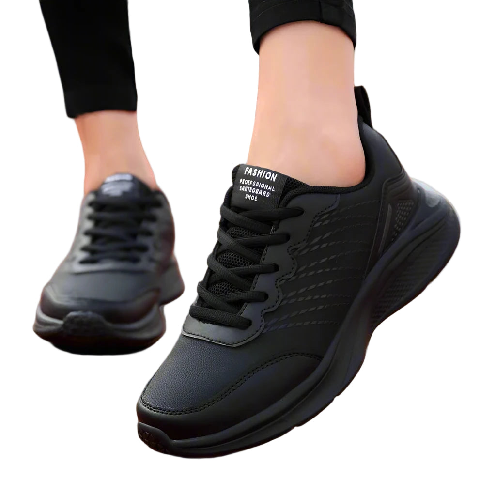 Scarpe da lavoro ergonomiche da donna con suola in gomma antiscivolo e design traspirante