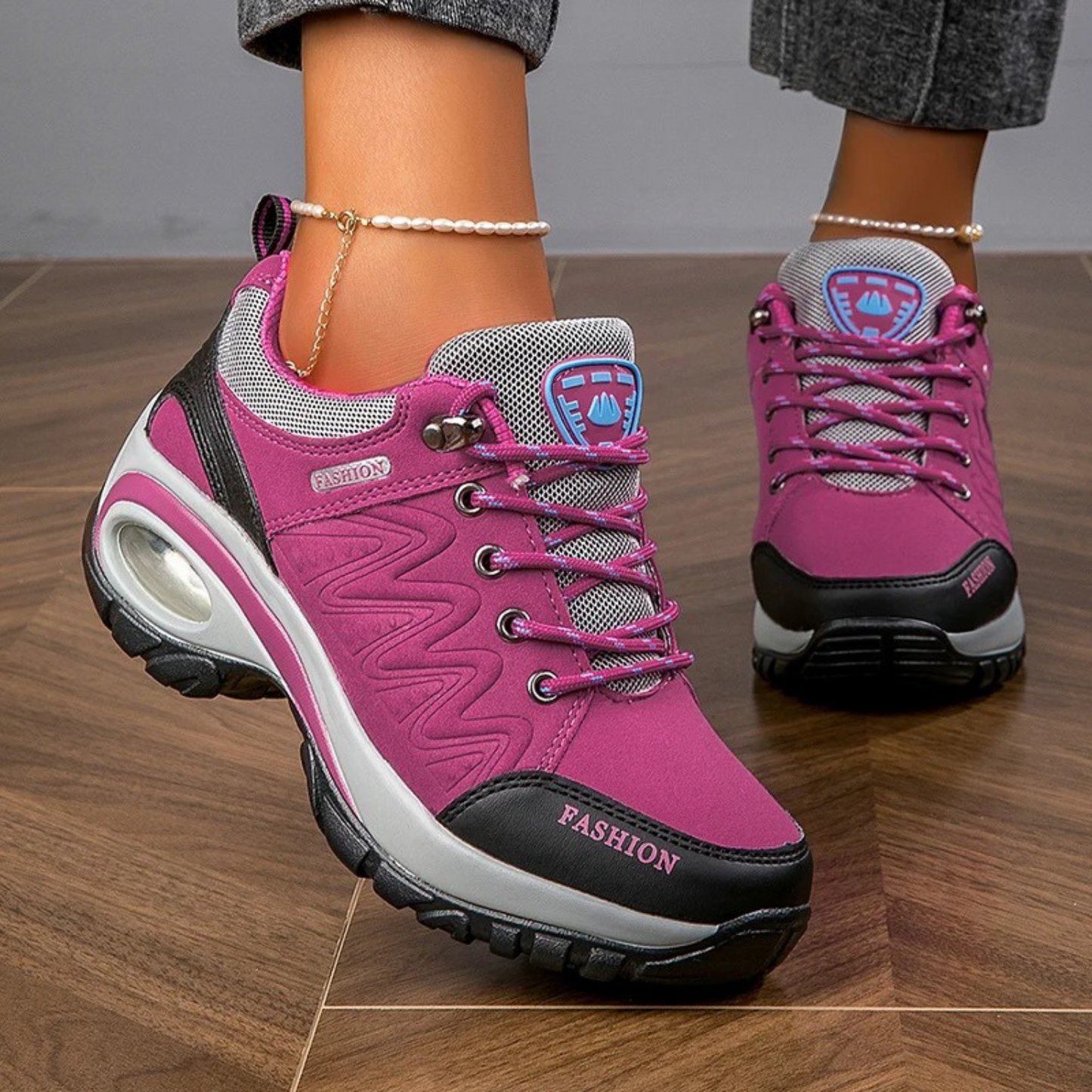 Scarpe da Trekking Impermeabili da Donna con Design Multicolore