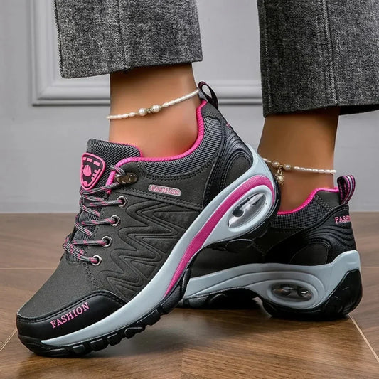 Scarpe da trekking impermeabili e multicolore da donna