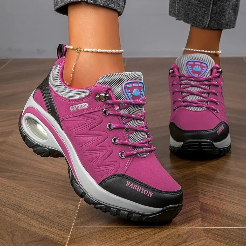 Scarpe da trekking impermeabili e multicolore da donna