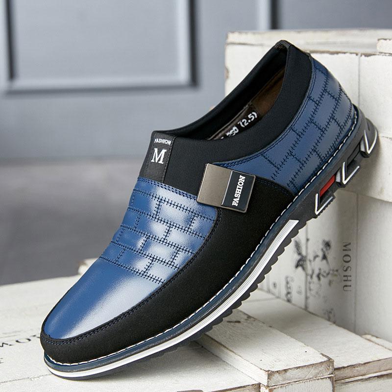 Scarpe da uomo in pelle traspiranti