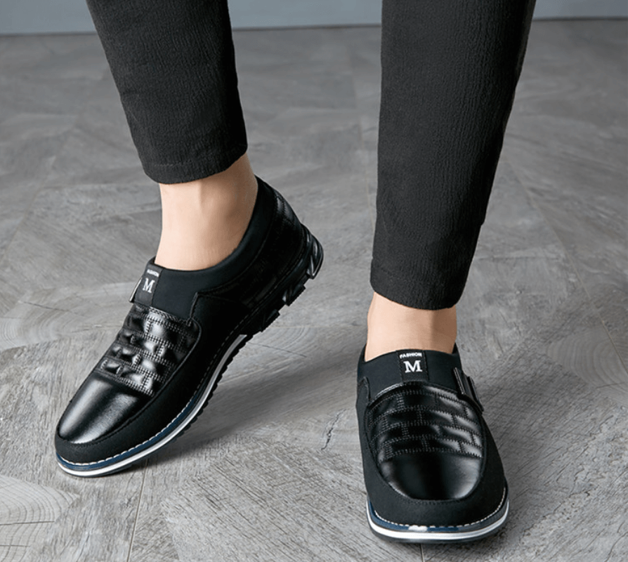 Scarpe da uomo in pelle traspiranti