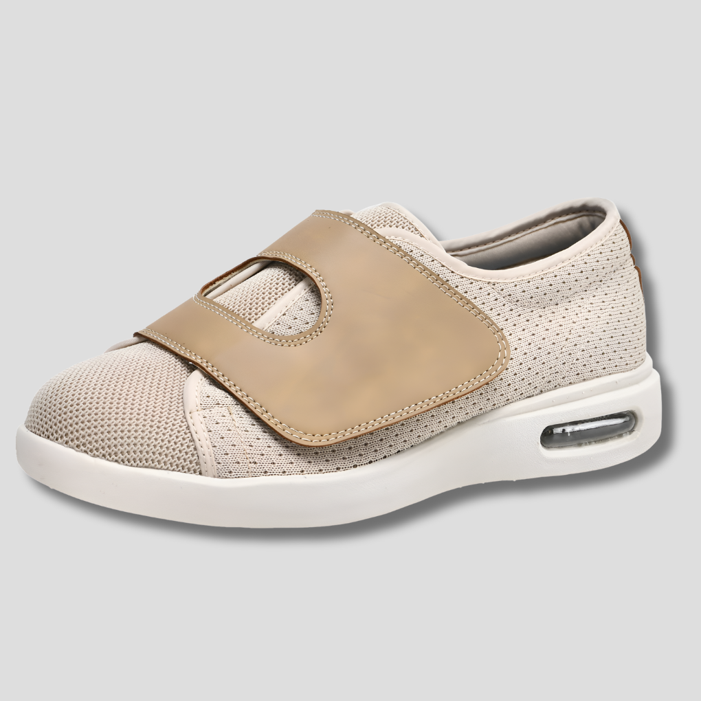 Scarpe diabetiche a pianta larga per piedi gonfi