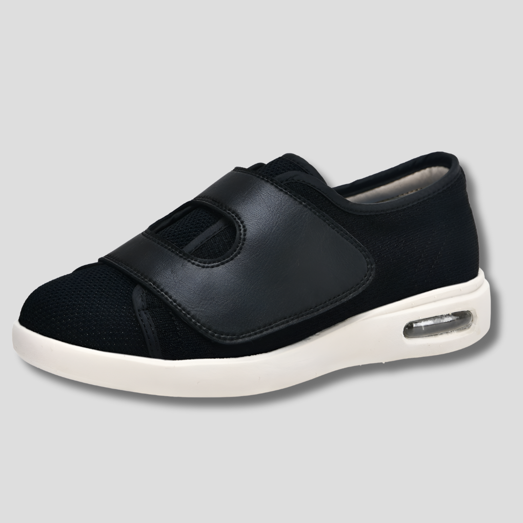 Scarpe diabetiche a pianta larga per piedi gonfi