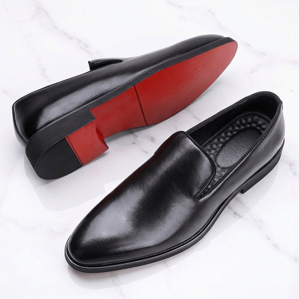 Scarpe eleganti slip-on da uomo | Punta stretta