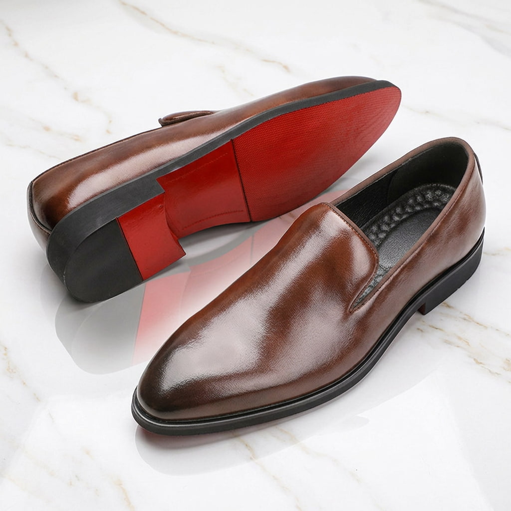 Scarpe eleganti slip-on da uomo | Punta stretta