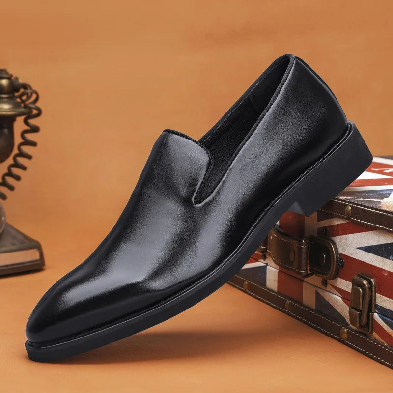 Scarpe eleganti slip-on da uomo | Punta stretta