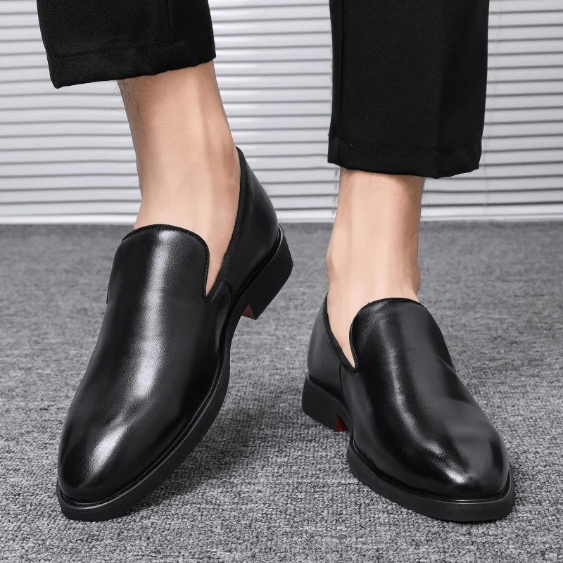 Scarpe eleganti slip-on da uomo | Punta stretta