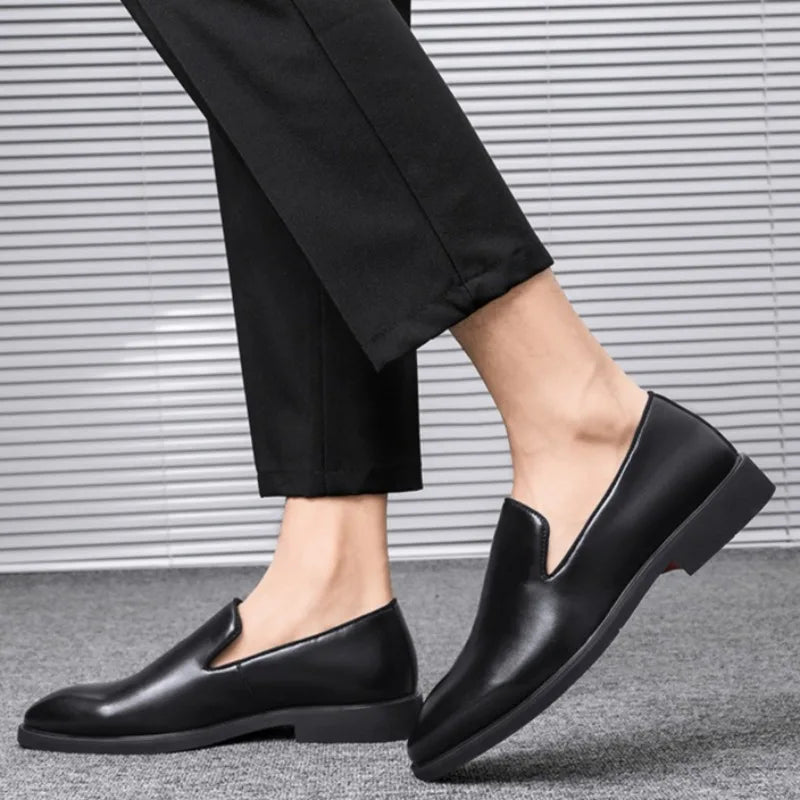 Scarpe eleganti slip-on da uomo | Punta stretta