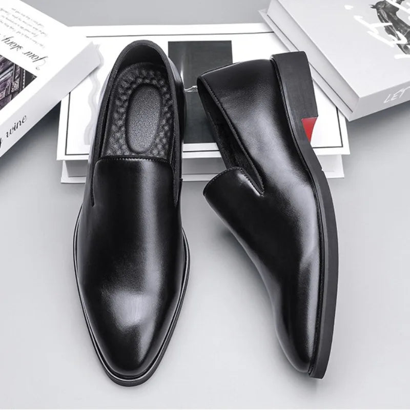 Scarpe eleganti slip-on da uomo | Punta stretta
