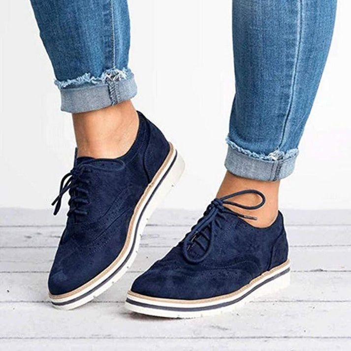Scarpe francesine stringate