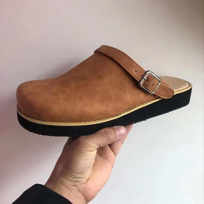 Scarpe in pelle con supporto anatomico