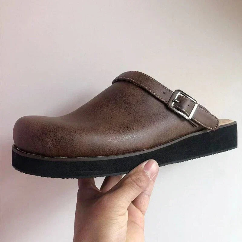 Scarpe in pelle con supporto anatomico