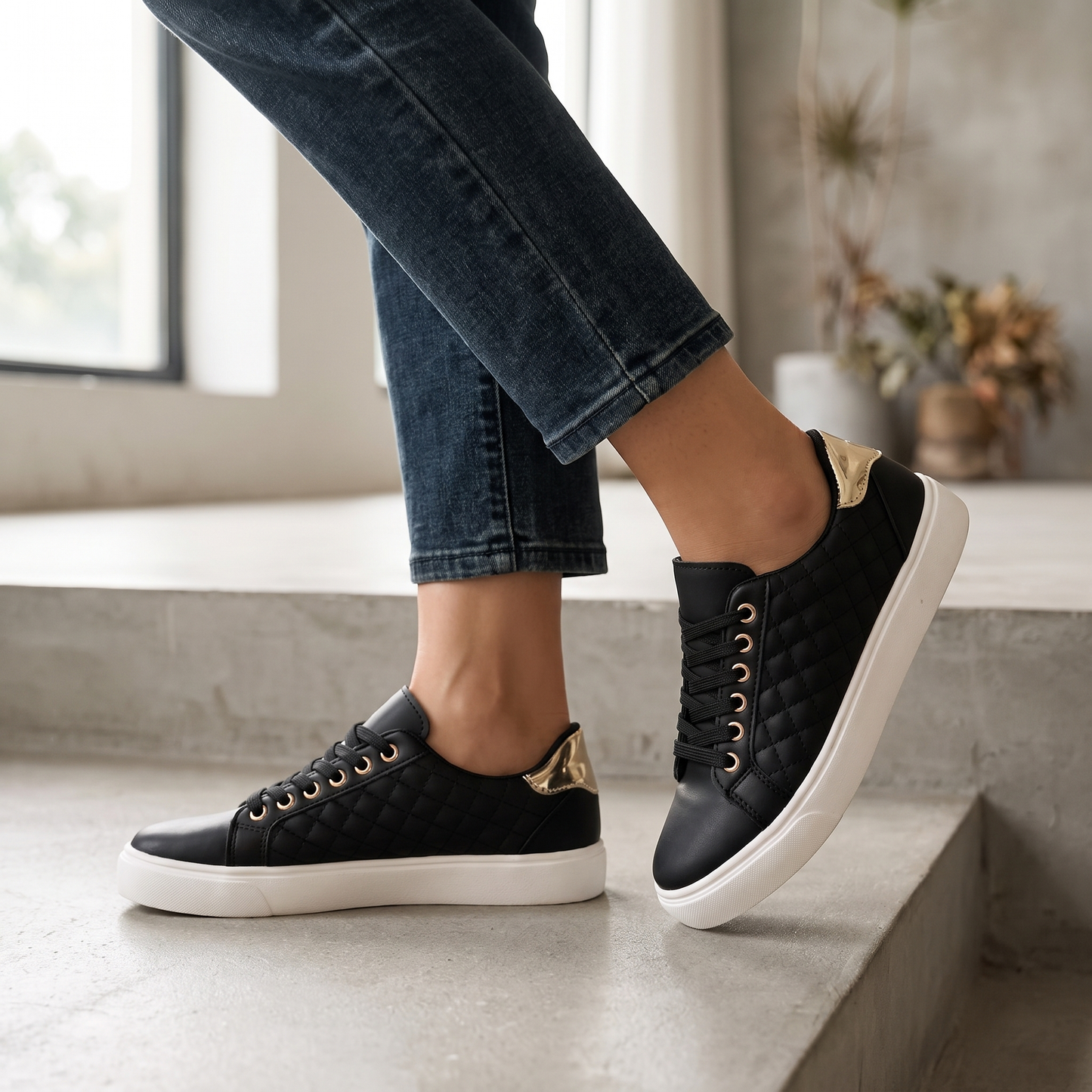 Scarpe ortopediche da donna | Ammortizzate in Memory Foam | Adatte per diabetici