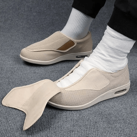 Scarpe per diabetici a pianta extra larga in memory foam – Sollievo dalla pressione e confortevoli