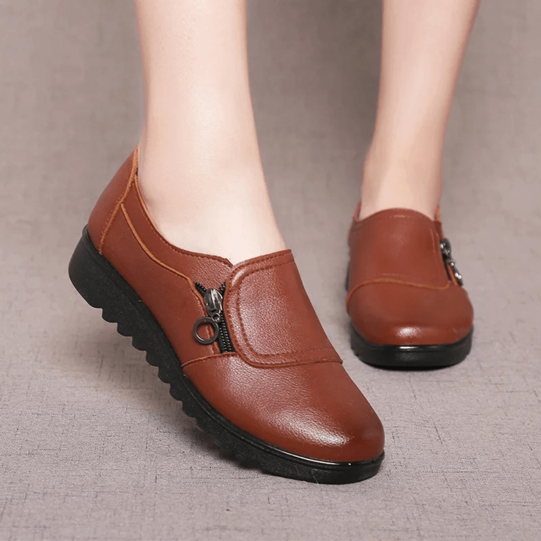 Scarpe Slip-On Ortopediche con Cerniera