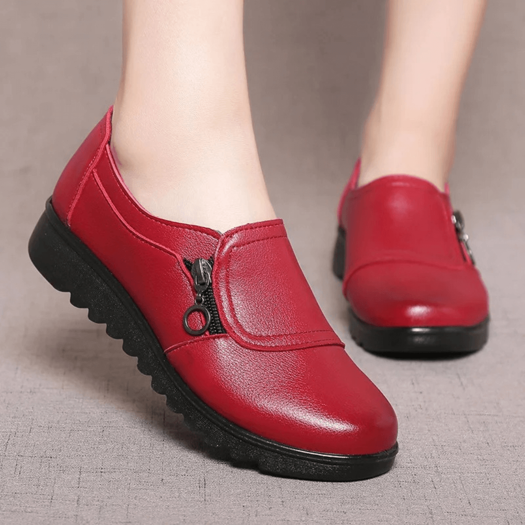 Scarpe Slip-On Ortopediche con Cerniera