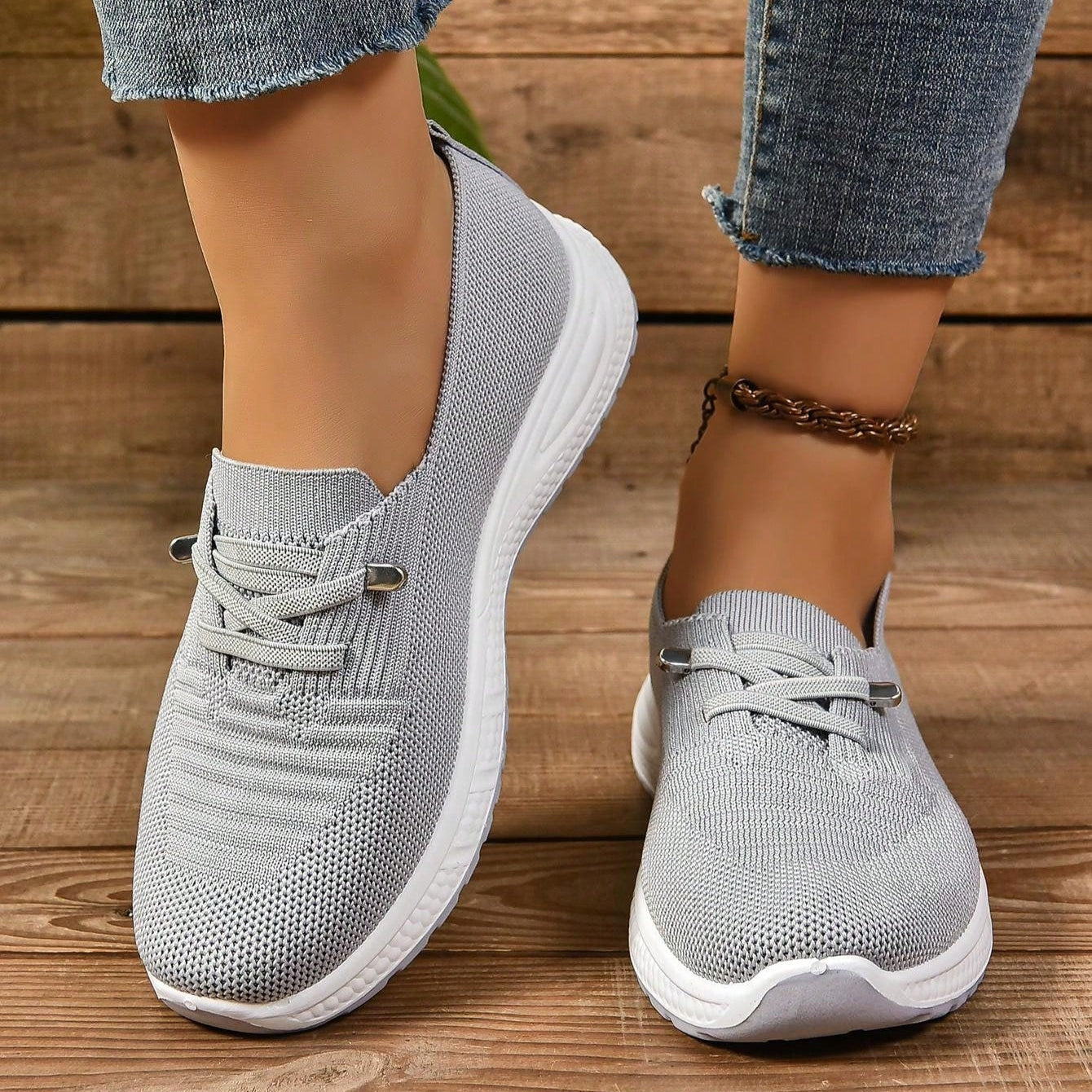 Scarpe sportive ortopediche con supporto plantare rinforzato e ammortizzazione – design traspirante slip-on