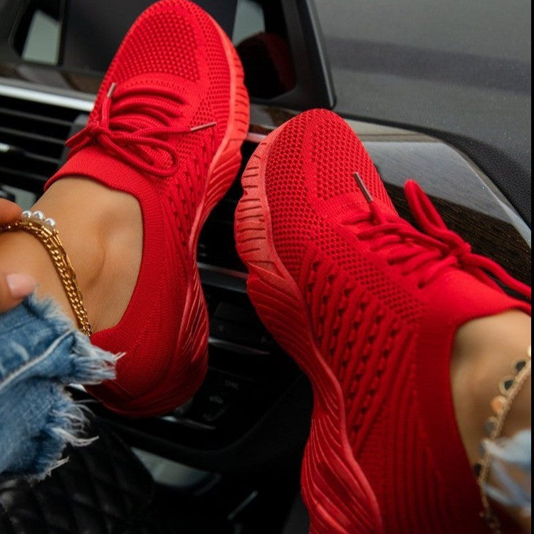 Scarpe sportive ortopediche in maglia da donna