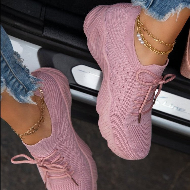 Scarpe sportive ortopediche in maglia da donna
