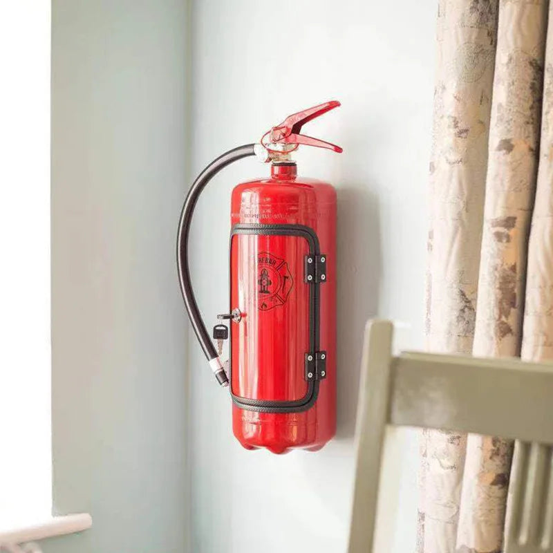 Scomparto Segreto Porta Bottiglie a Forma di Estintore
