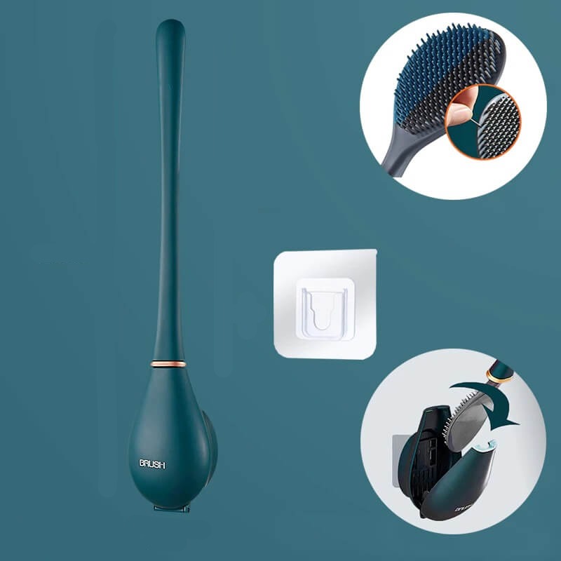 Scopino per WC flessibile da parete