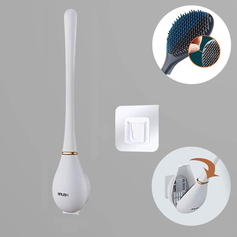 Scopino per WC flessibile da parete