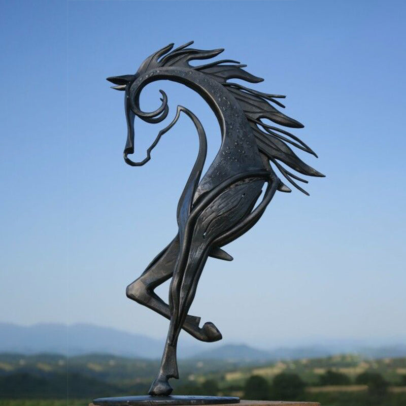 Scultura cavallo Bacio