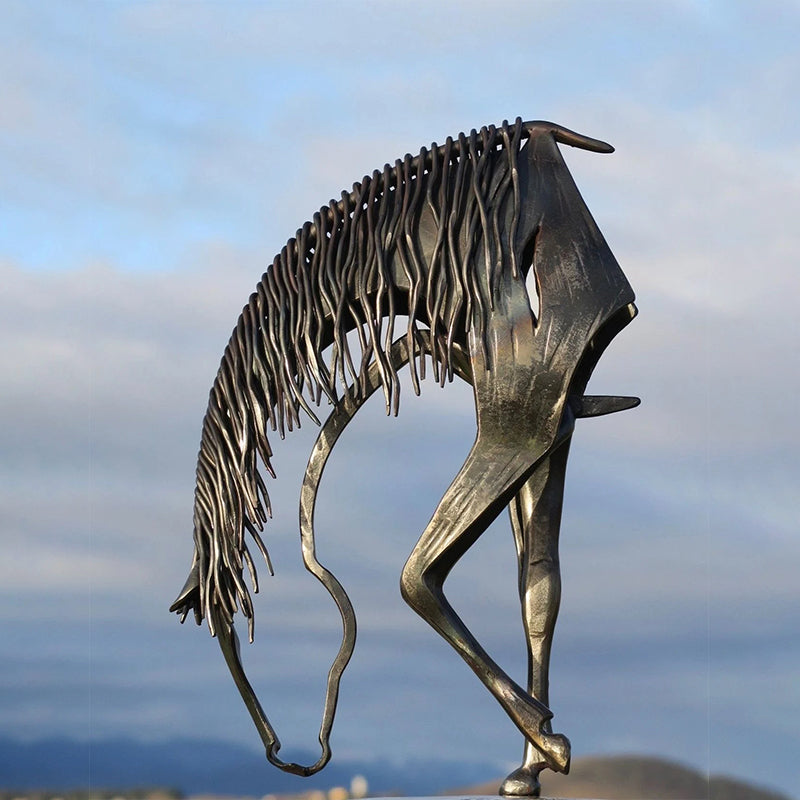 Scultura cavallo Bacio