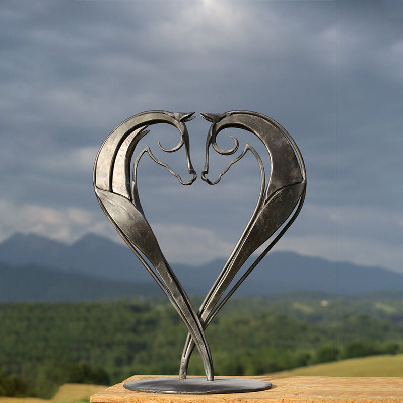 Scultura cavallo Bacio