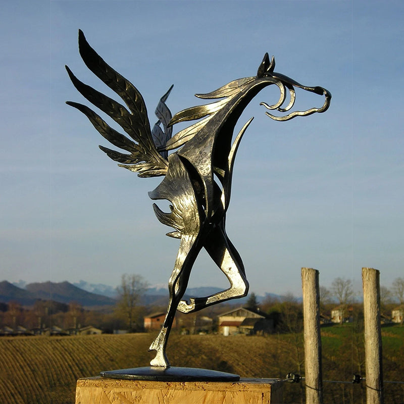 Scultura cavallo Bacio
