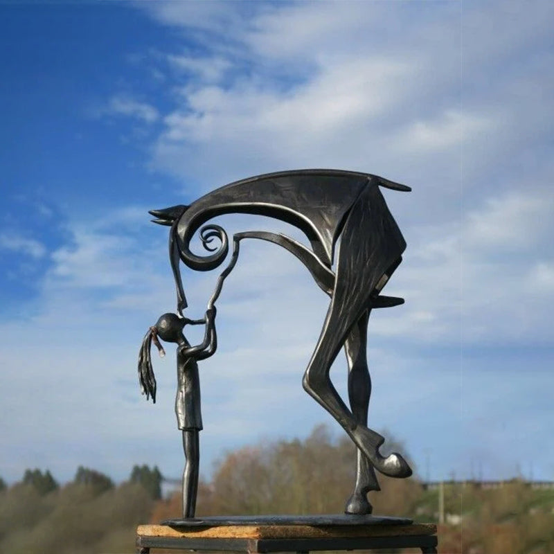 Scultura cavallo Bacio