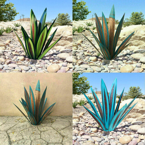 Scultura da giardino artigianale in metallo antiruggine per decorazioni da interno ed esterno