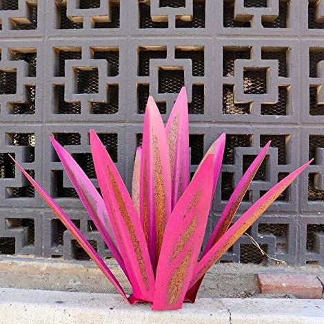 Scultura da giardino artigianale in metallo antiruggine per decorazioni da interno ed esterno