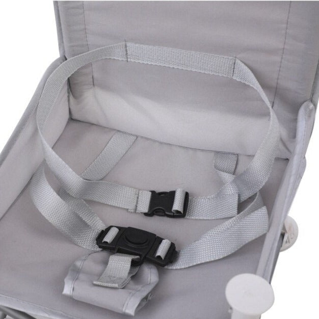 Sedia da campeggio per bambini e piccoli con vassoio pappa