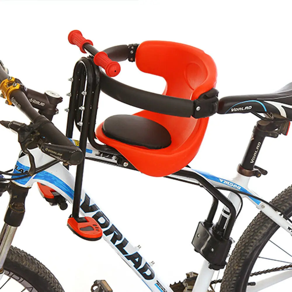 Seggiolino Bici Anteriore per Bambini per Mountain Bike - Età da 8 Mesi a 4 Anni