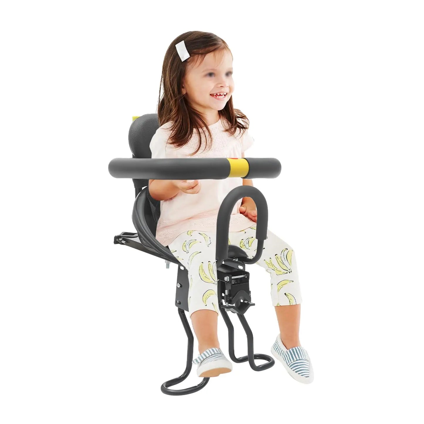 Seggiolino Bici Anteriore per Bambini Piccoli - Rimovibile e Regolabile