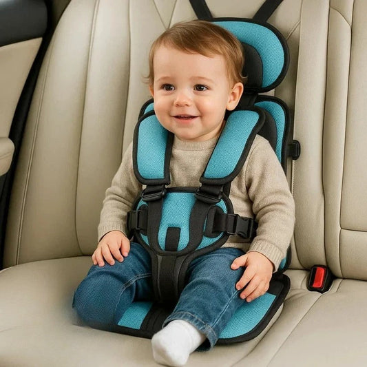 Seggiolino per Bambini | Seggiolino da Viaggio Pieghevole e Portatile | Installazione Rapida con Sistema di Imbracatura