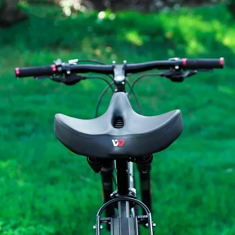 Sella per bicicletta comoda con imbottitura extra larga