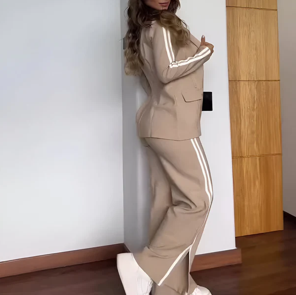 Set Completo Blazer | Elegante e Comodo Completo Due Pezzi da Donna