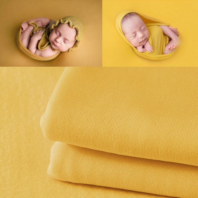 Set con fascia per fasciatura e coperta da sfondo per accessori fotografici da neonato