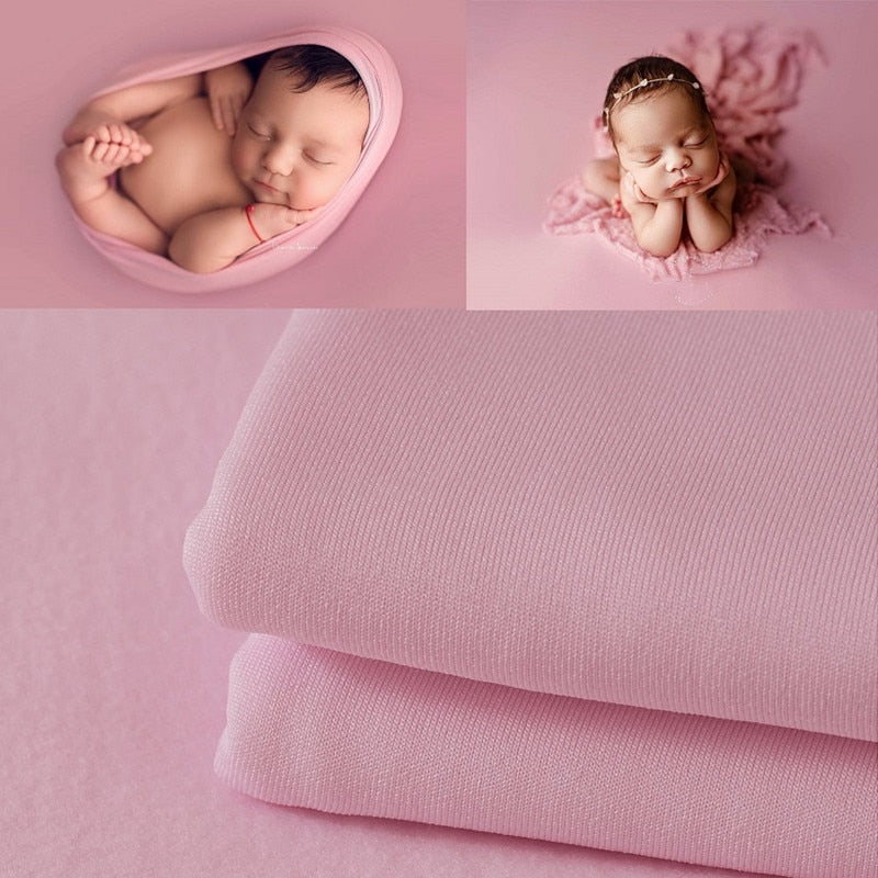 Set con fascia per fasciatura e coperta da sfondo per accessori fotografici da neonato
