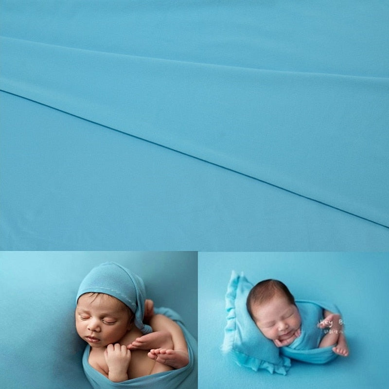 Set con fascia per fasciatura e coperta da sfondo per accessori fotografici da neonato