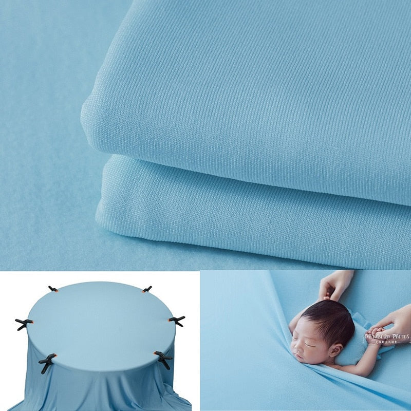Set con fascia per fasciatura e coperta da sfondo per accessori fotografici da neonato